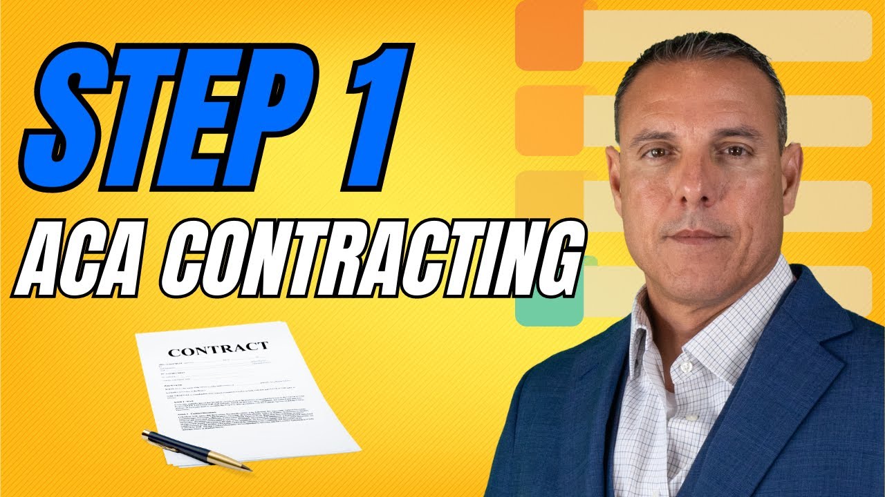 Step 1 in ACA CONTRACTING: Creating your Agent Profile