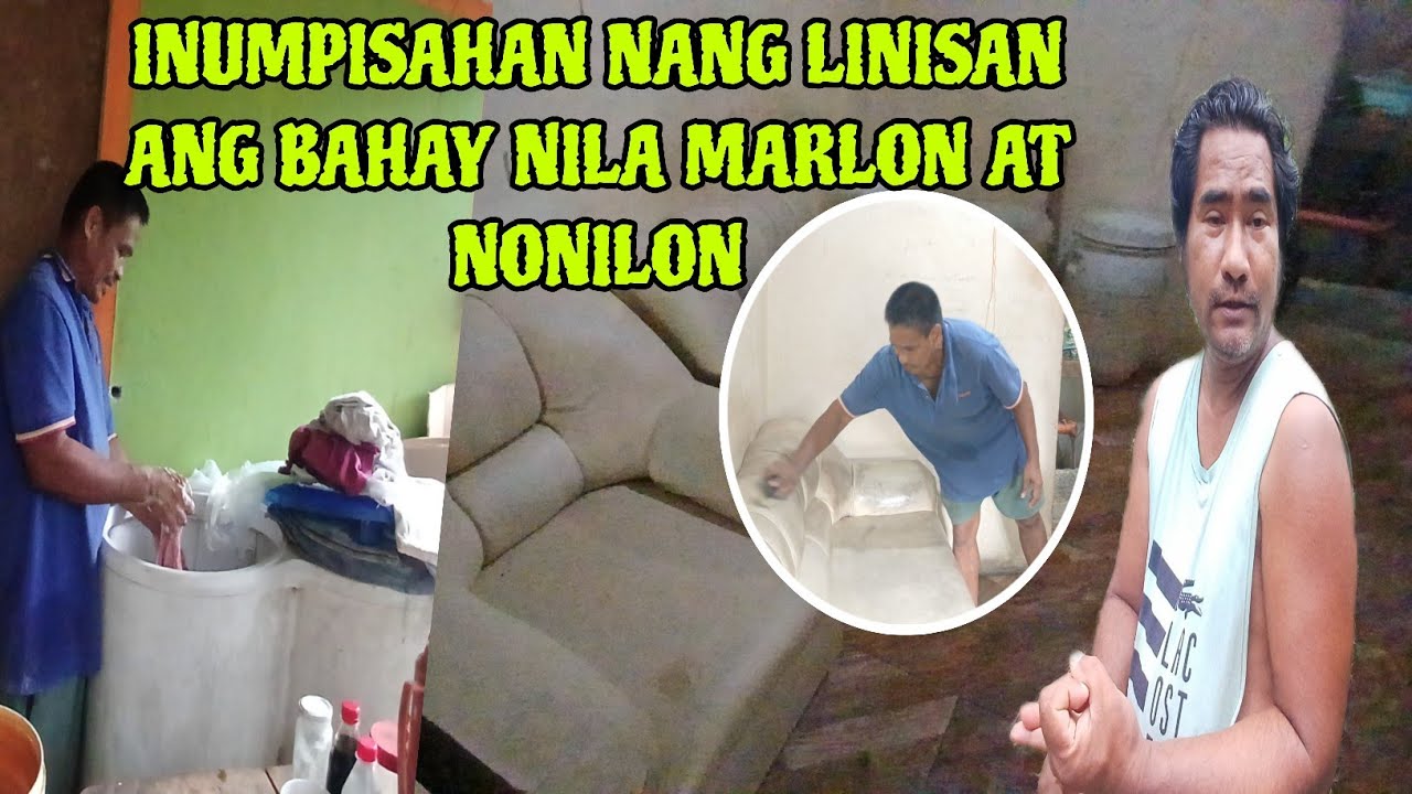 INUMPISAHAN NA NAMIN ANG PAGLULINIS SA BAHAY NILA NONILON | VAL SANTOS MATUBANG |ERWIN TV OFFICIAL 