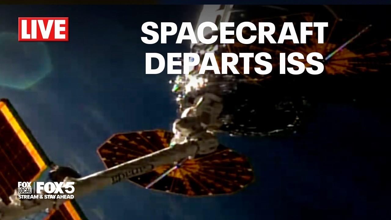 NASA spacecraft departs International Space Station | FOX 5 DC