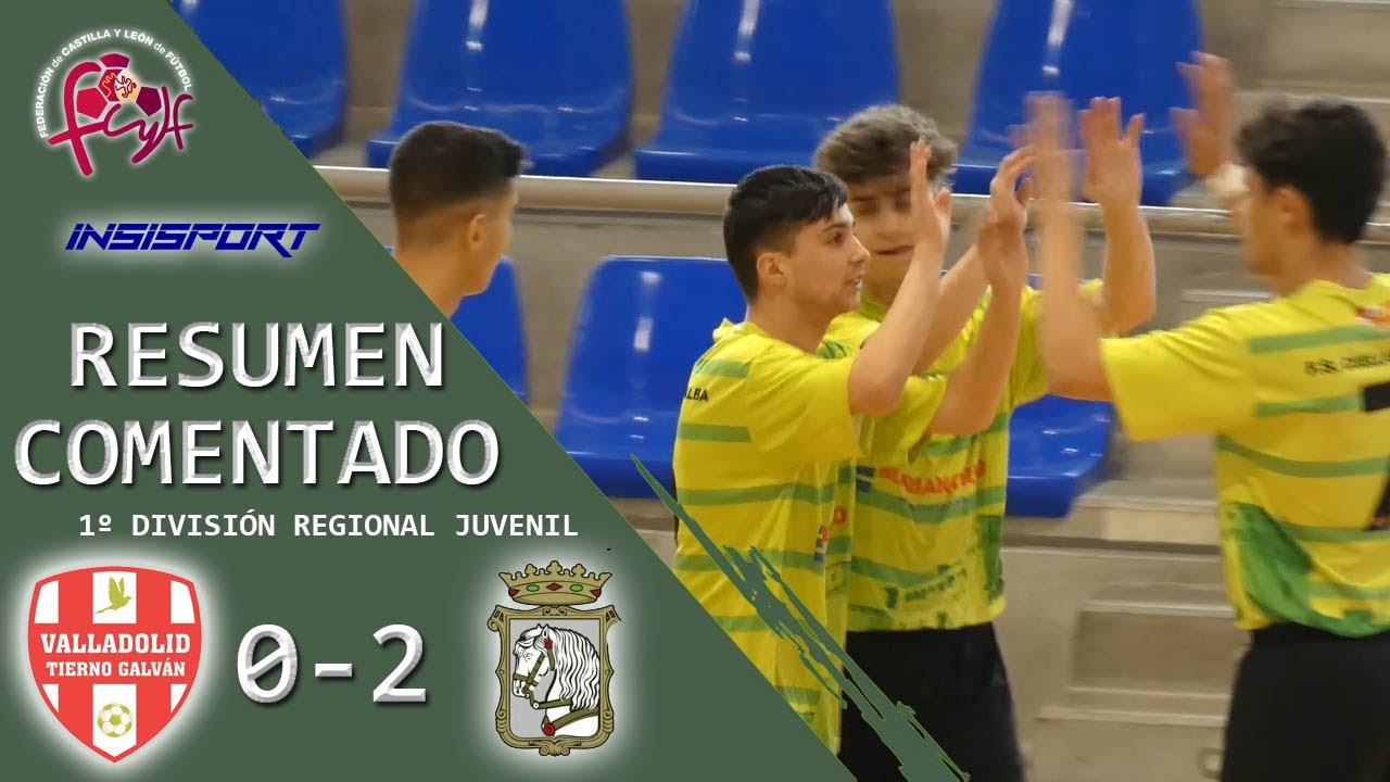 TIERNO GALVÁN VALLADOLID 0-2 FS CUÉLLAR COJALBA JUVENIL | RESUMEN J10 1º REGIONAL JUVENIL CYL 21-22