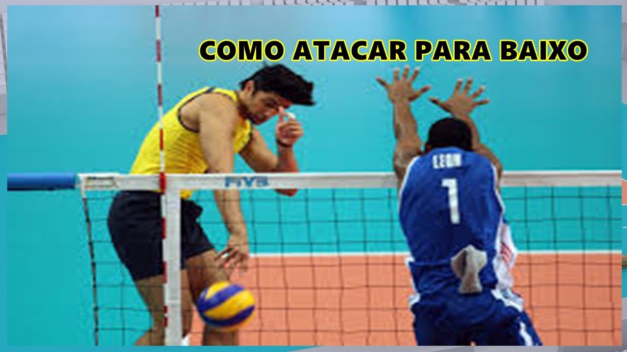 VOLEIBOL COMO ATACAR PARA BAIXO