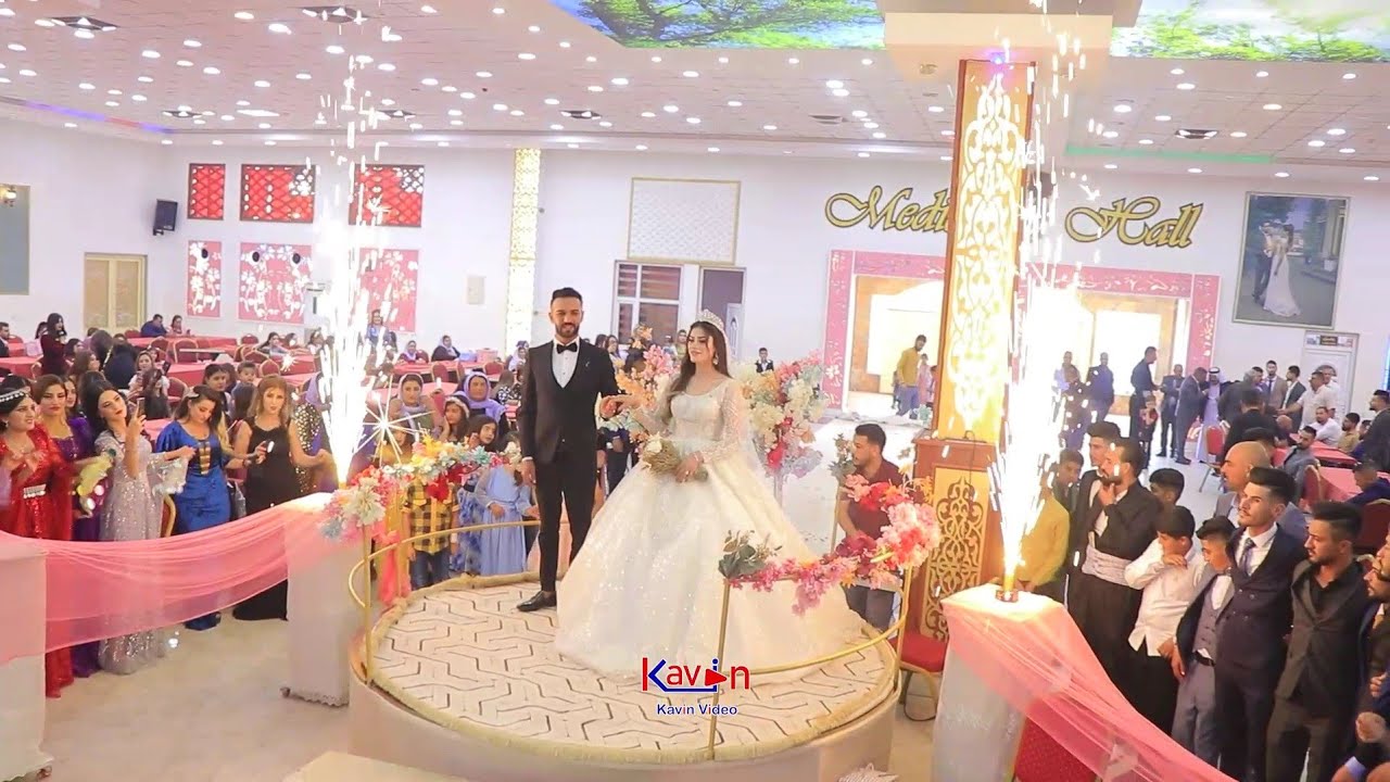 نيشان بعدري حفلة زفاف (جلال و دلو) جزء 1 تصوير كافين فيديو 07816990069