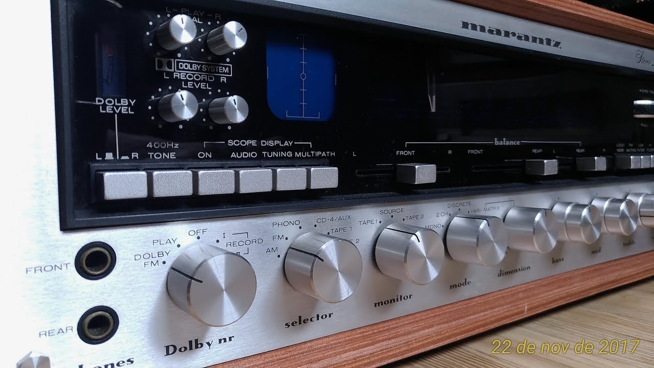 Marantz 4400 blue scope presentation by Osvalter - Brazil