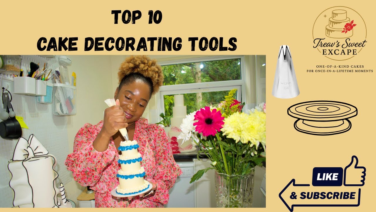 10 MUST HAVE CAKE DECORATING TOOLS FOR NEW BAKERS. Beginner&rsquo;s Cake Decorating Kit.