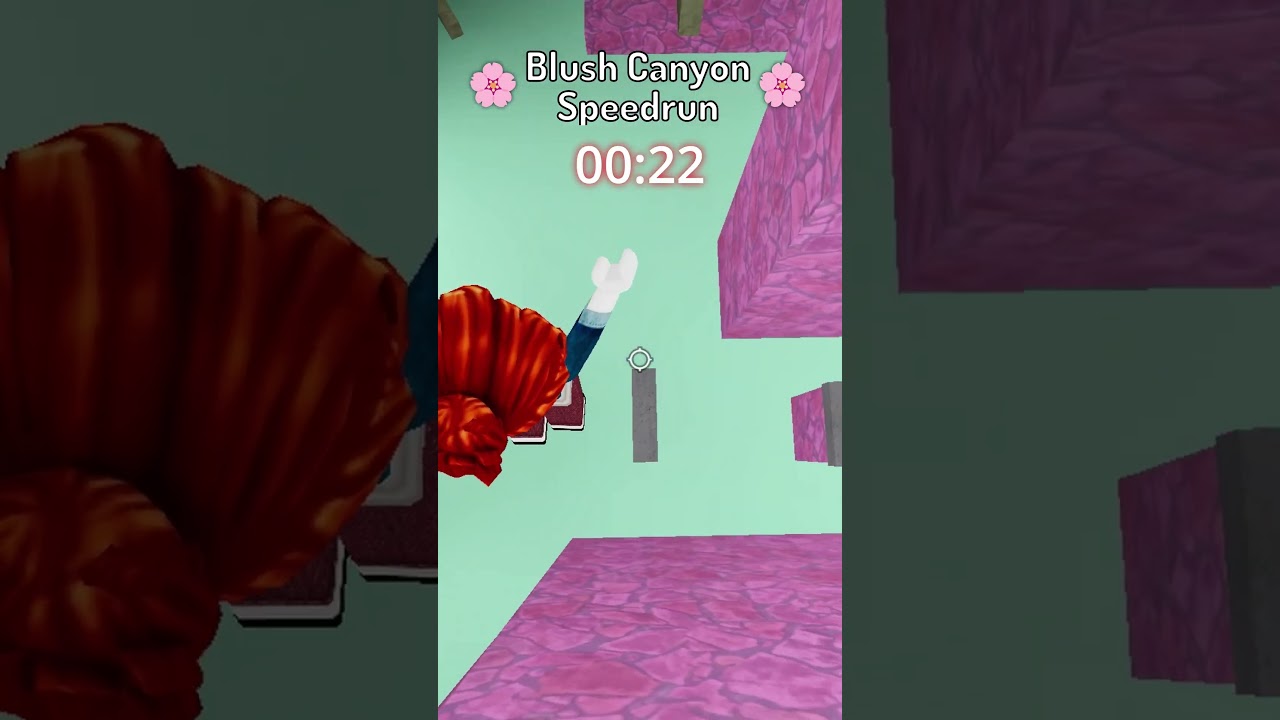 🌸 SUPER FAST Blush Canyon Speedrun! (WR?) 🌸