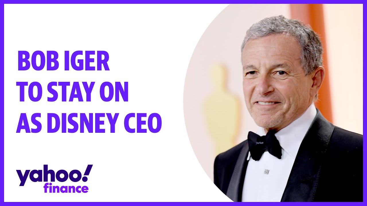 Bob Iger to stay on as Disney CEO through 2026