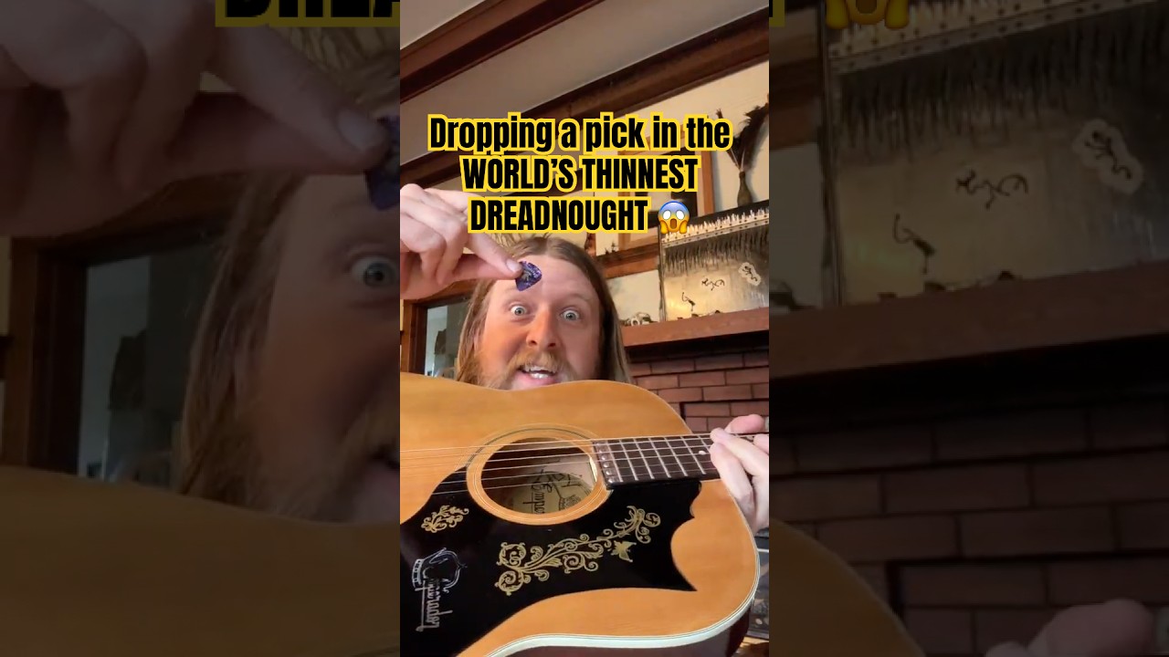 Will it EVER come out?  #guitar #vintage #woodworking #luthier #tips #acoustic #worldrecord