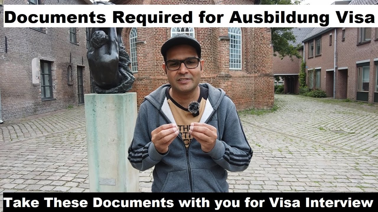 Which Documents Required for Ausbildung Visa 16A Interview?