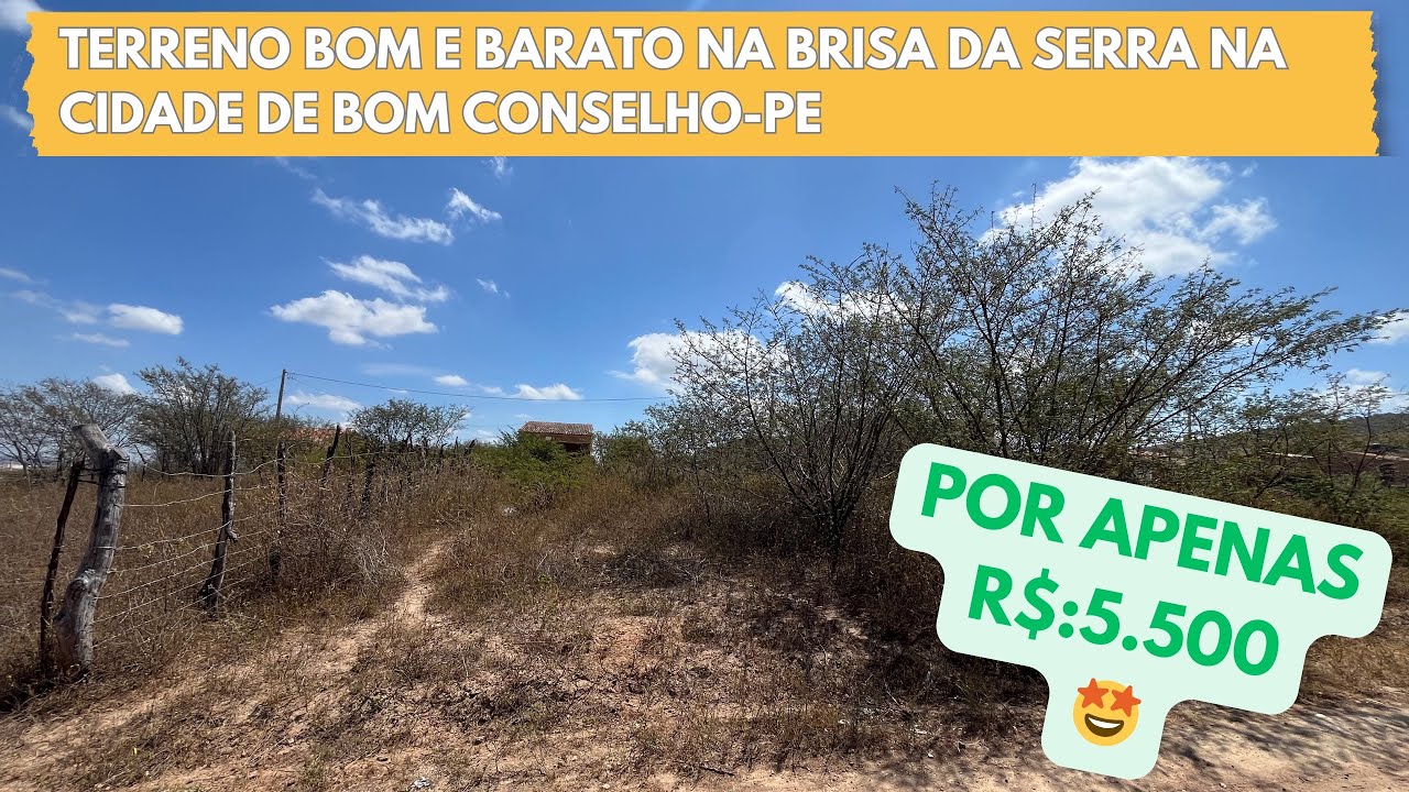 TERRENO DE 10x20 POR R$:5.500 💰