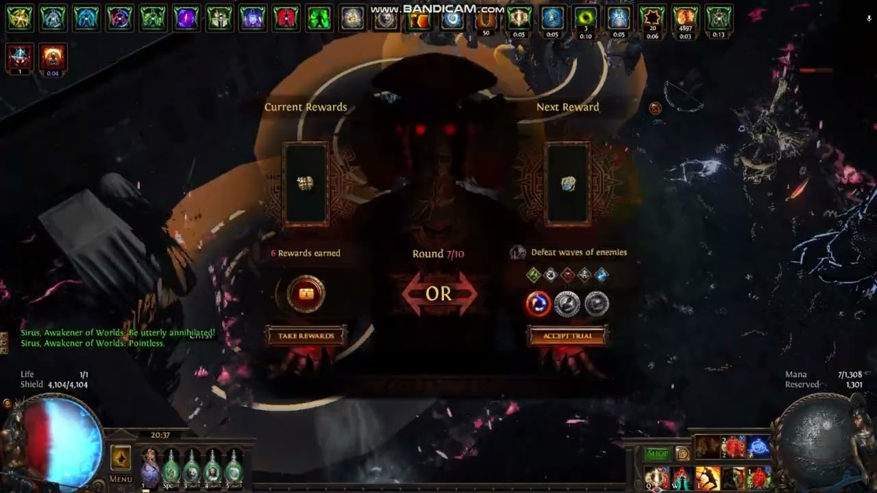 Valdo's map: Ultimatum with Sirus