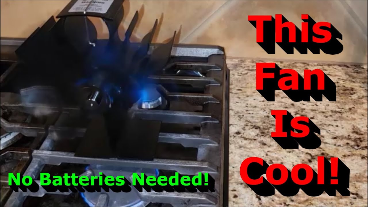 Heat Powered Stove Fan - Full Review - No Batteries Needed!
