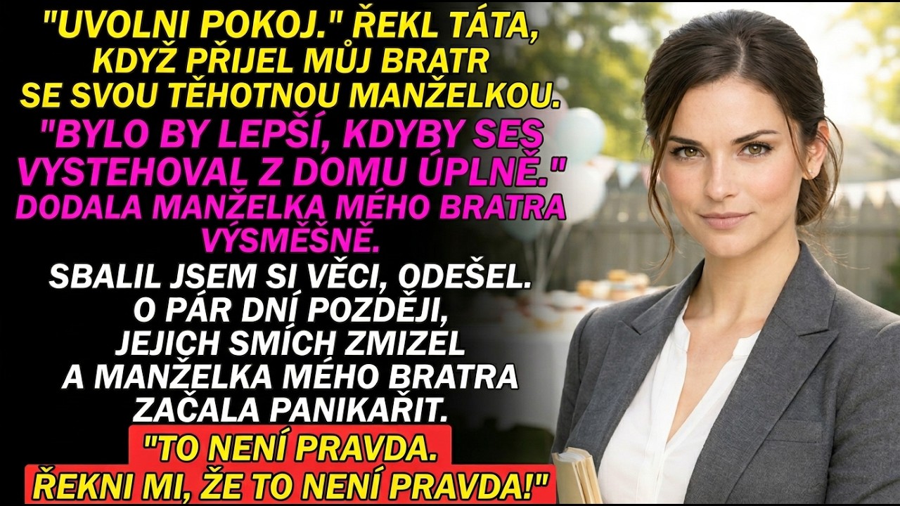 „Vyklid pokoj,“ řekl táta, když bratr přišel s ženou — právník je nechal bez domova.