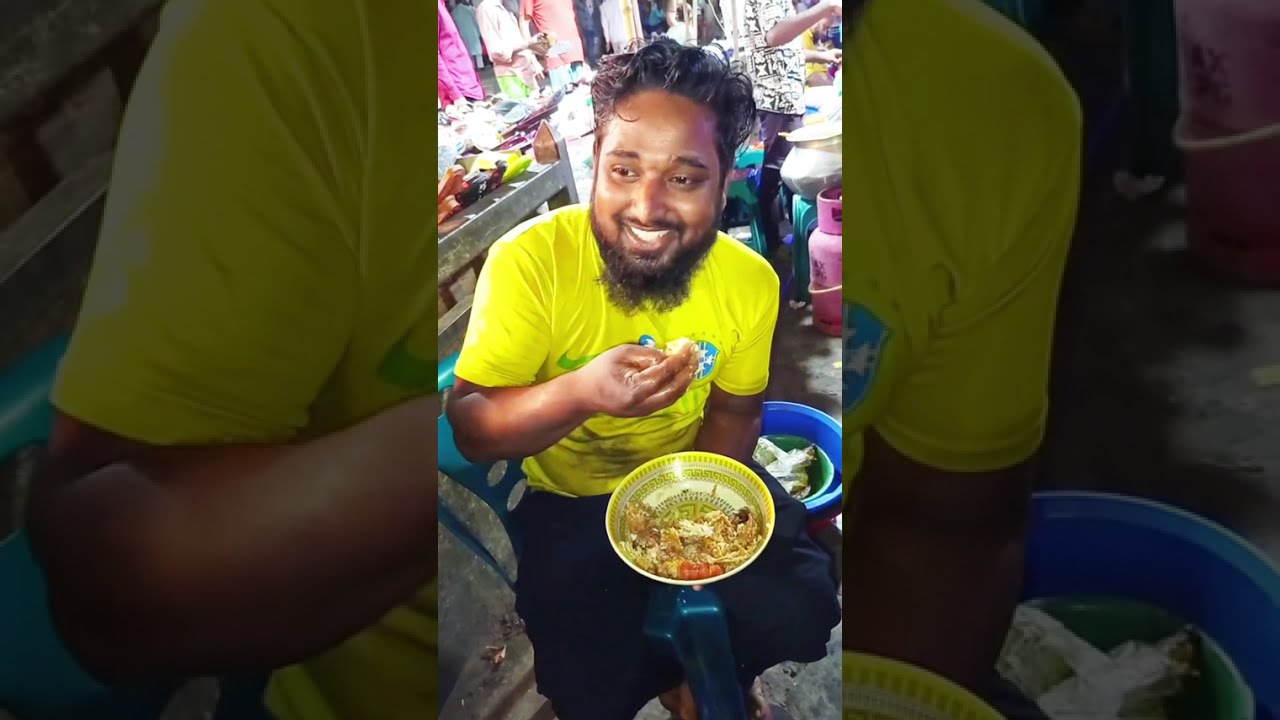 উন্নত মানের খাবার তাই নিজেও খেলাম
