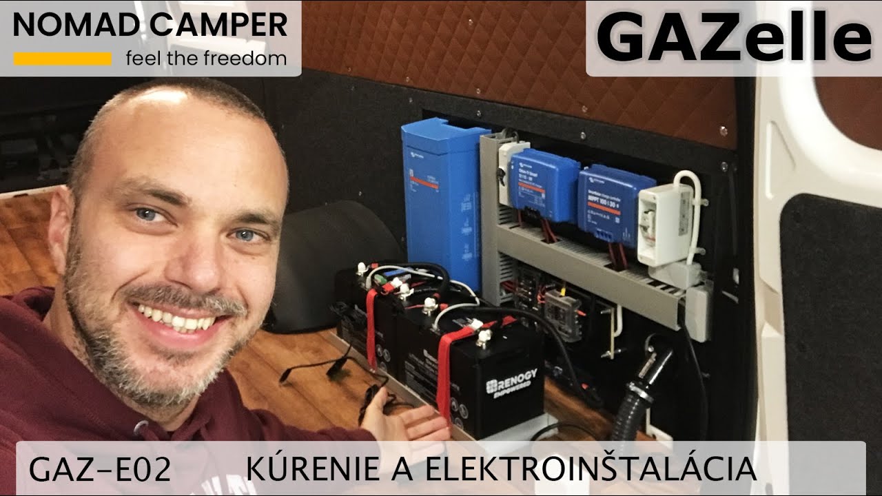 GAZelle | Elektroinštalácia ⚡️ a  nezávislé kúrenie 🔥 | E.02