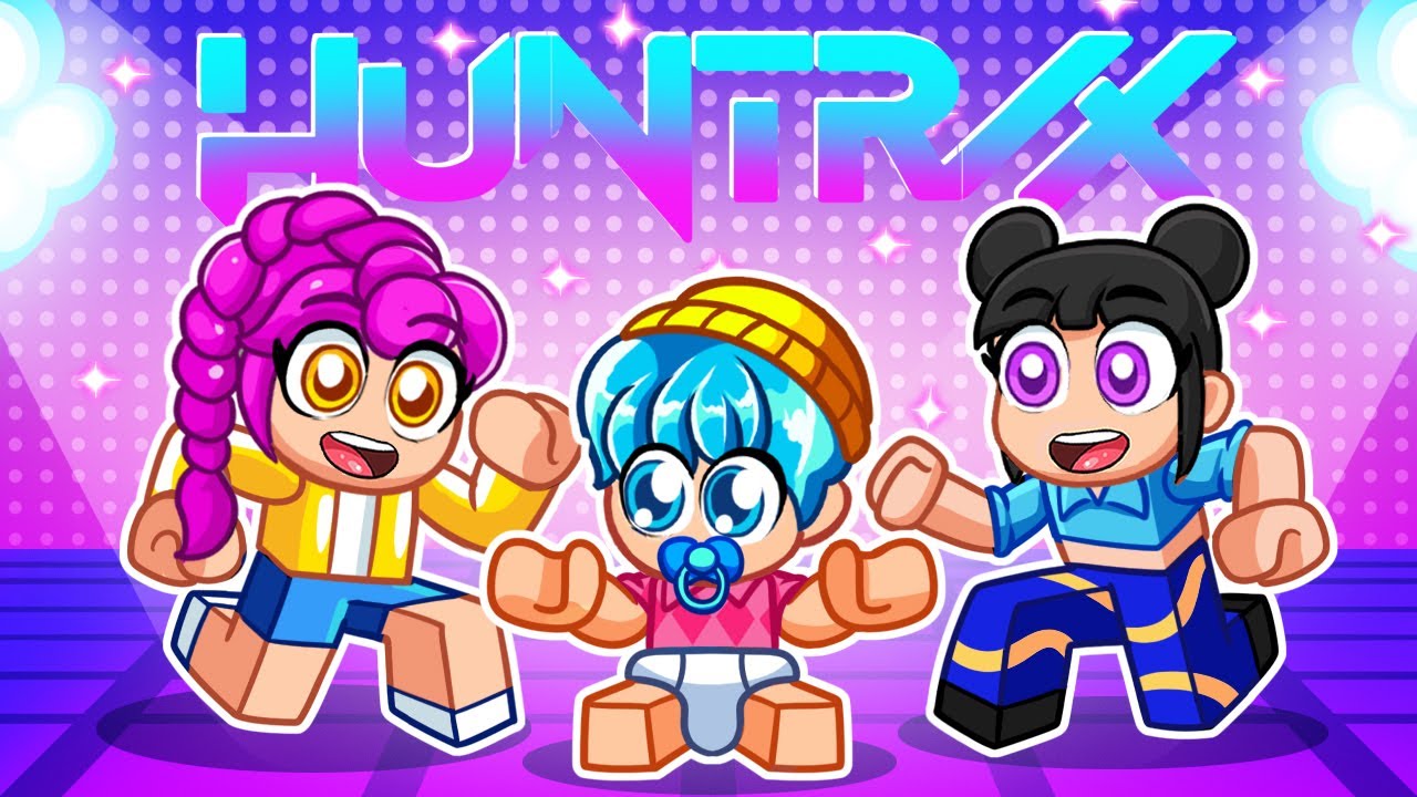 Baby Saja ADOPTED by HUNTRIX in Roblox!