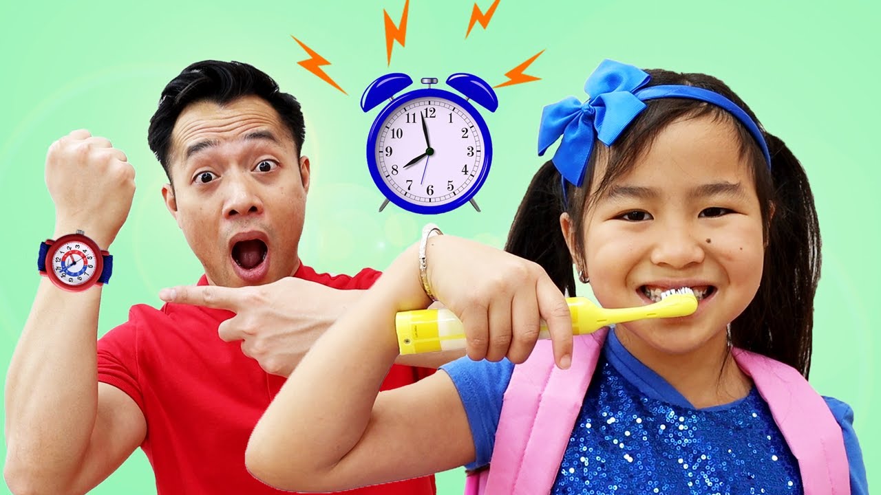 Jannie Pretend Play School Morning Routine and Recycle Nursery Rhymes | Toys and Colors Mobile App
