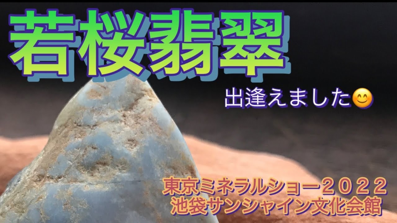 東京ミネラルショー２０２２　池袋サンシャイン文化会館　初参戦！！