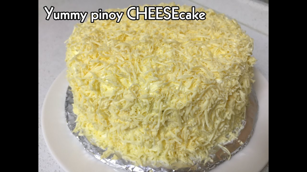 Filipino cheesecake #PinoyCHEDDARcheesecake
