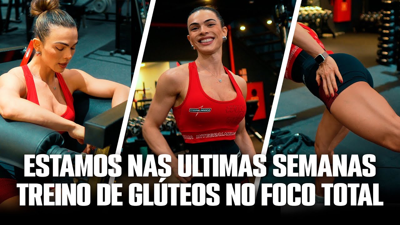 UM SUPER TREINO DE GLÚTEOS | ESTAMOS A  SEMANAS DO CAMPEONATO