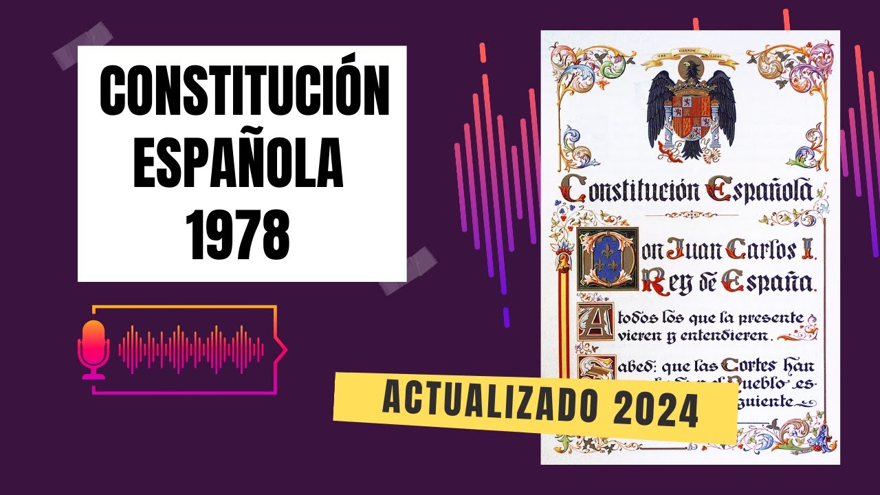 Tema 1 Función Pública actualizado 2024 - La Constitución Española de 1978