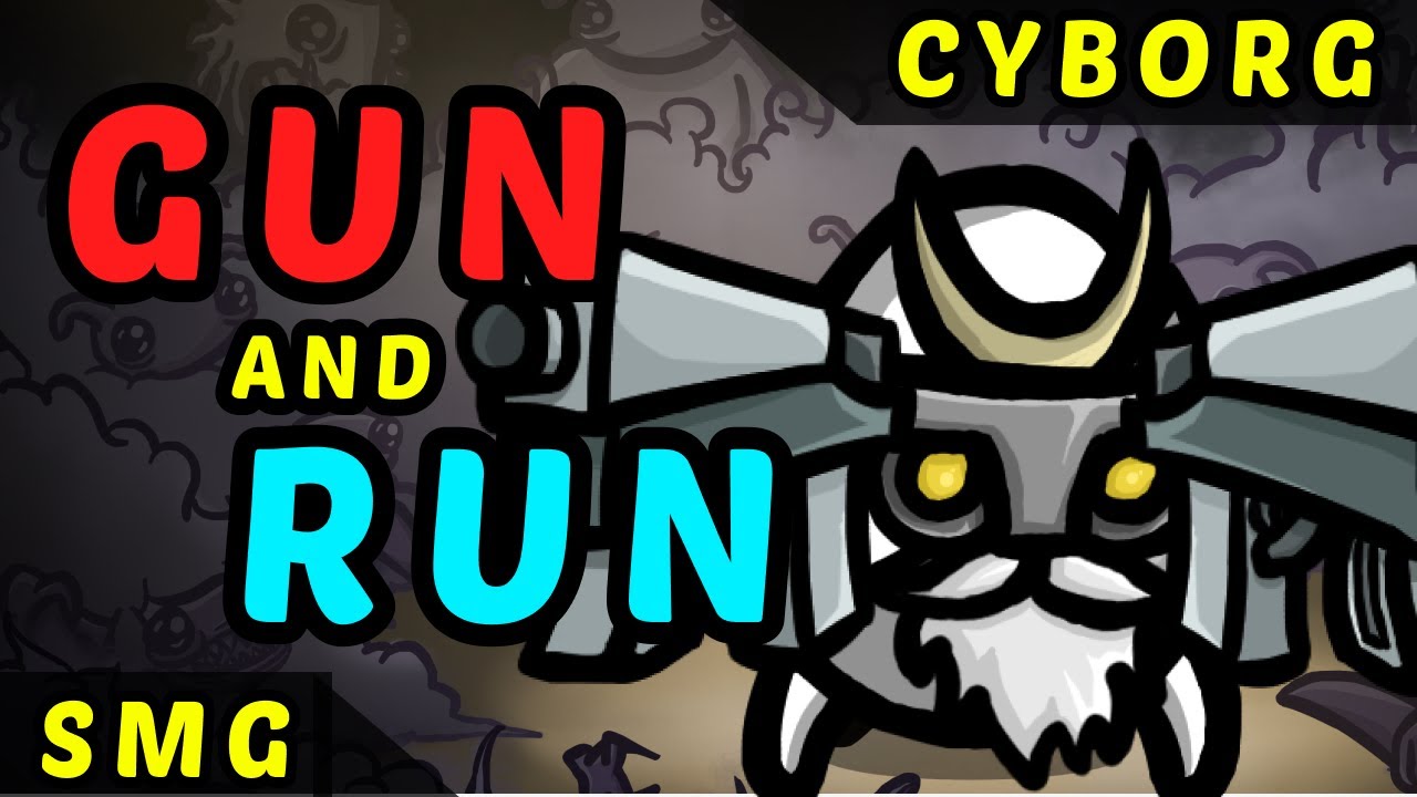 5 SECOND BOSS KILLS - Cyborg SMG - Brotato Danger 5 Random / Random