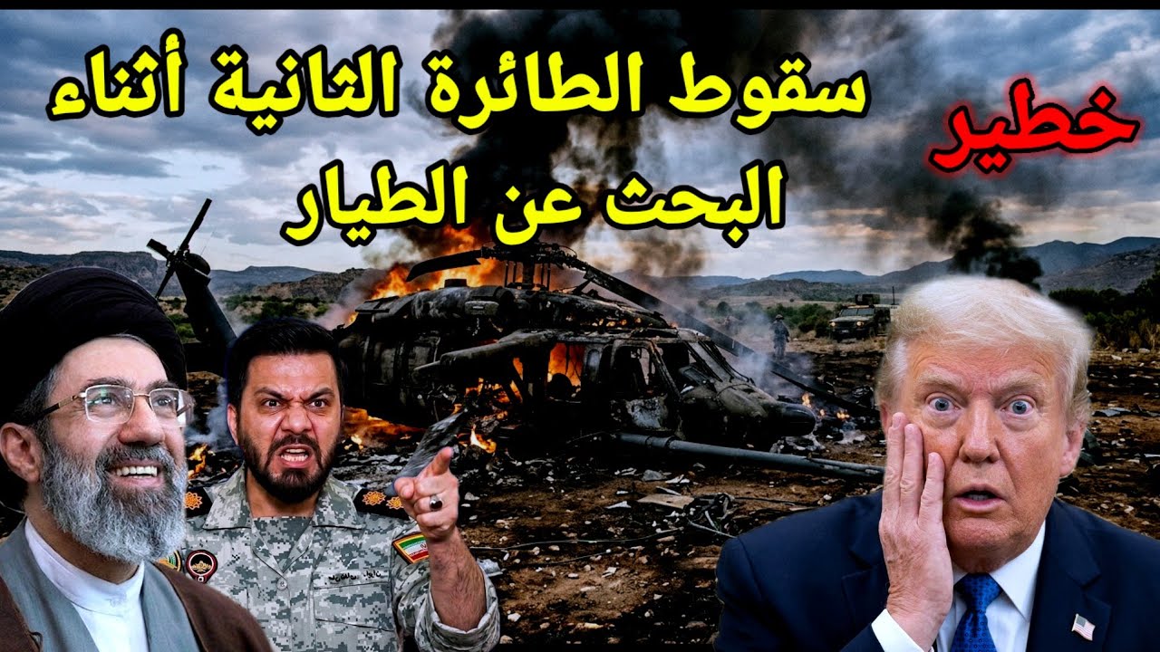 مفاجأة 👈العثور على مقعد الطيار الأمريكي ووصول القوات الأمريكية للإمارات والموجة 91 ومضيق هرمز 