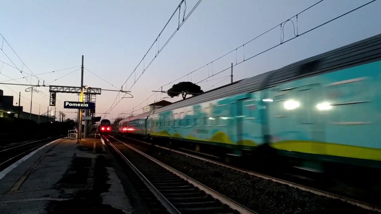 [2019 - 02 - 16] TRENO VERDE IN INVIO DA ROMA TERMINI A PALERMO CENTRALE.