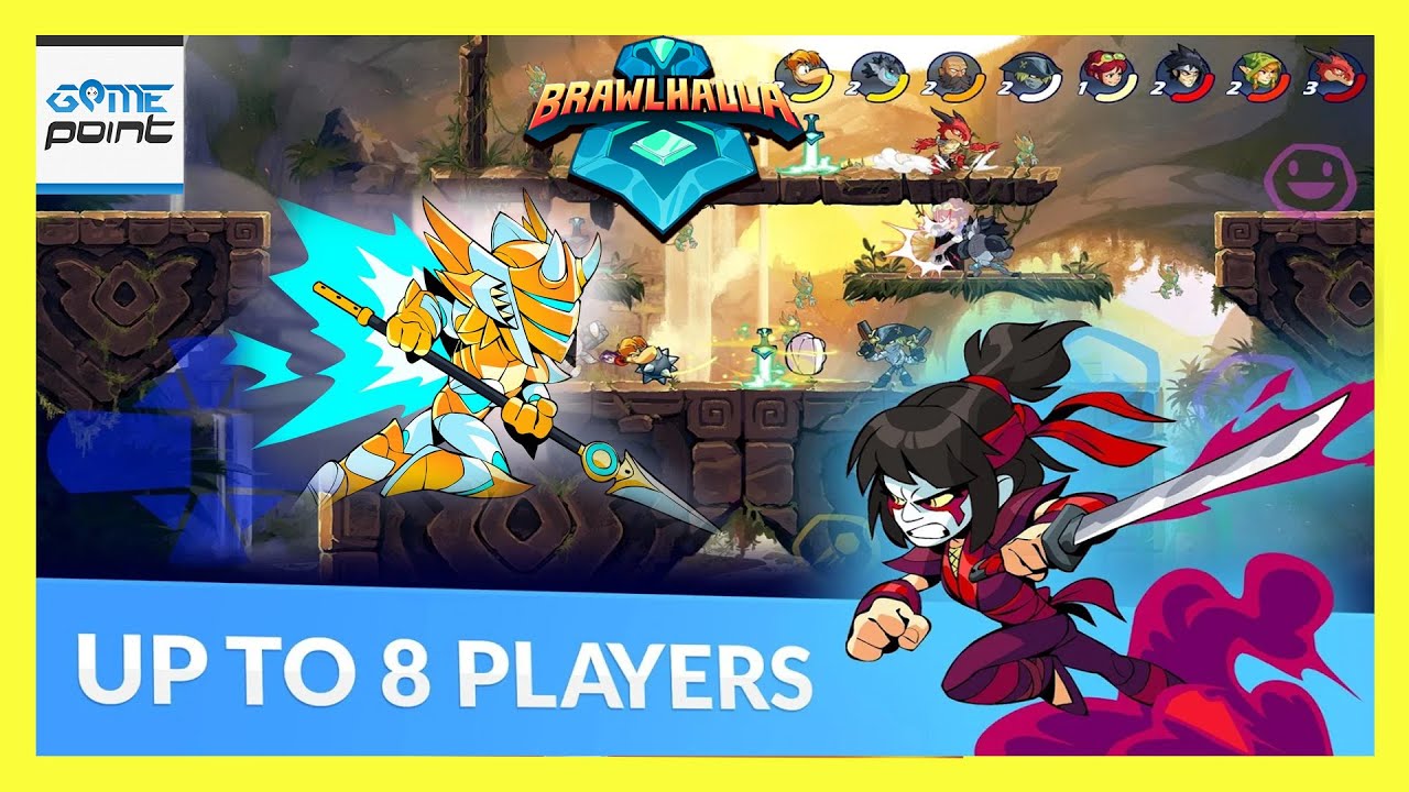 Brawlhalla Game Android Gameplay | Best Fighting Games For Android @GamePointPK