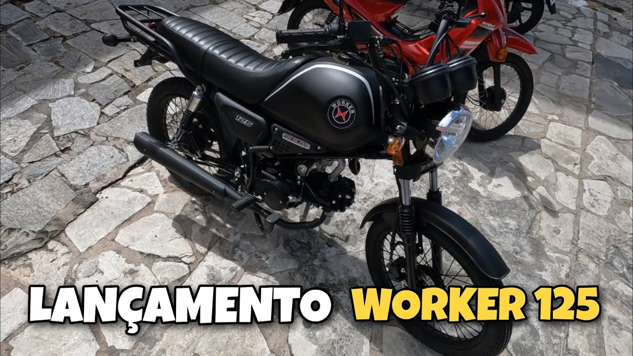 SHINERAY WORKER 125 EM DETALHES + PREÇO