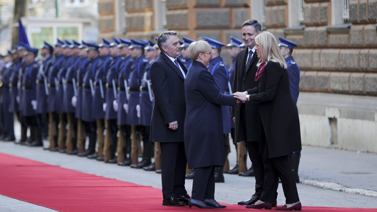 Predsjednica Slovenije se sastala sa članovima Predsjedništva BiH