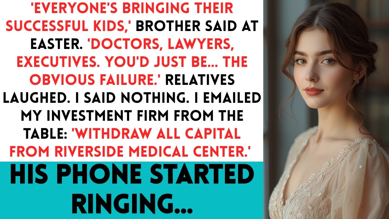 Brother Told Me 'Skip the Reunion—You're the Family Failure' Then His Medical Practice Lost a $2.7M.
