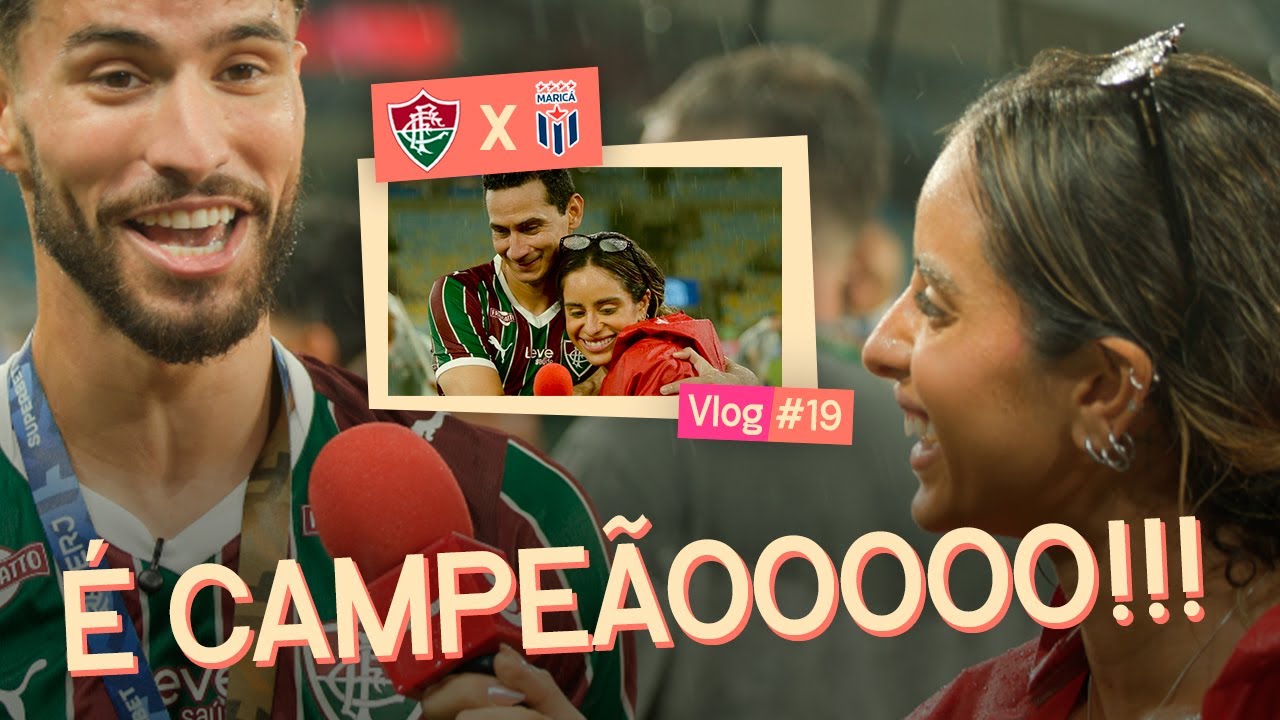 EU VI O FLUMINENSE LEVANTANDO MAIS UM TROFÉU NO MARACANÃ!