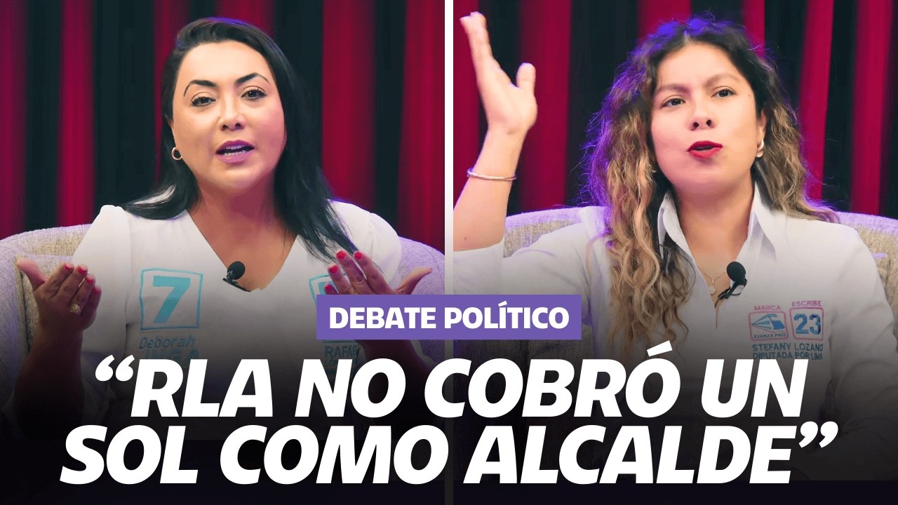 #DEBATE Deborah Inga (R) vs Stefany Lozano (AP)