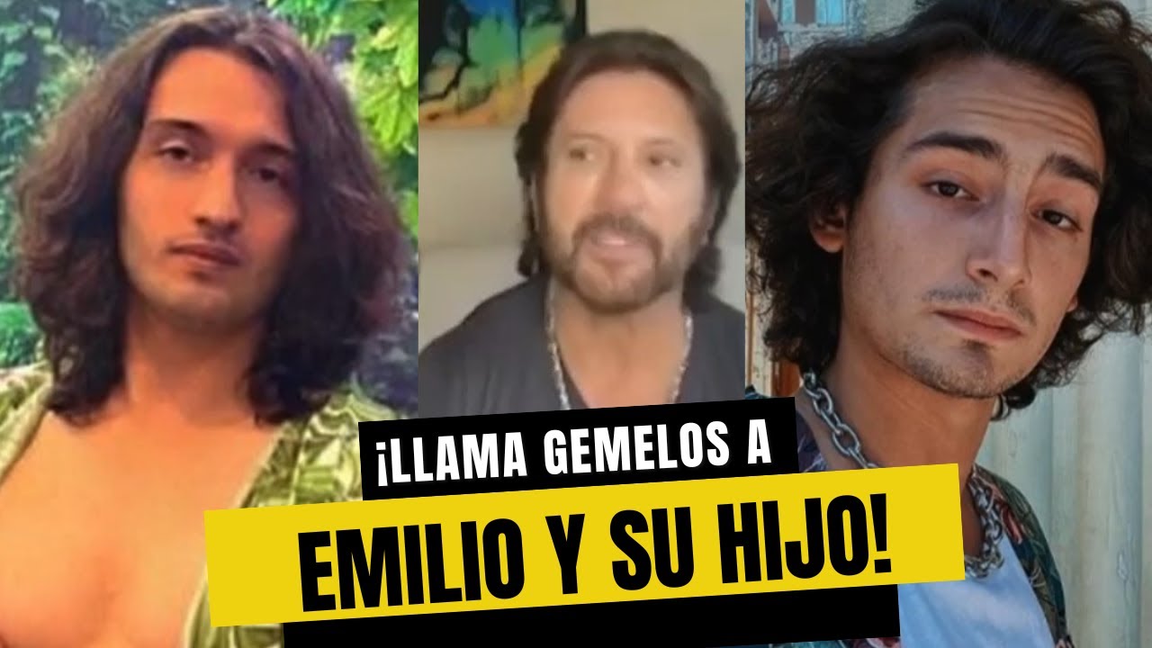 Bobby Larios compara a Emilio con su hijo y dice que son gemelos