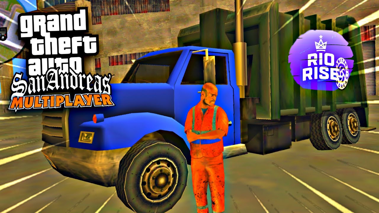 LIXEIRO É O MELHOR EMPREGO?! 🗑️👷 || RIO RISE RP
