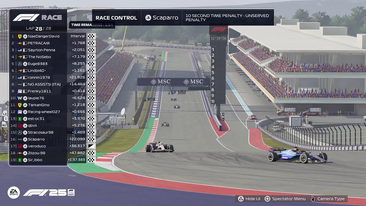 Pro Racing League - CpC Division - Season 10 - Round 16 - Texas