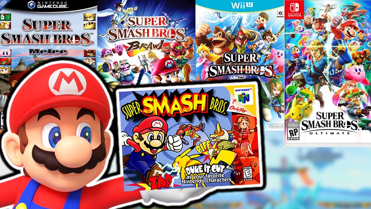 PLAYING EVERY SUPER SMASH BROS. GAME IN ONE VIDEO