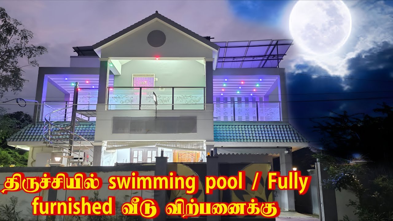 திருச்சி RTO OFFICE பின்புறம் 3 BHK வீடு விற்பனைக்கு | 2400 சதுரடி இடத்தில் 