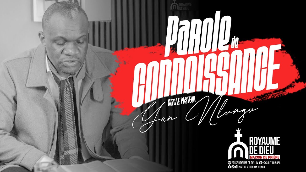 PARTIE 1 | COMPRENDRE LA RÉDEMPTION | PASTEUR GÉDÉON YAN N'LUNGU