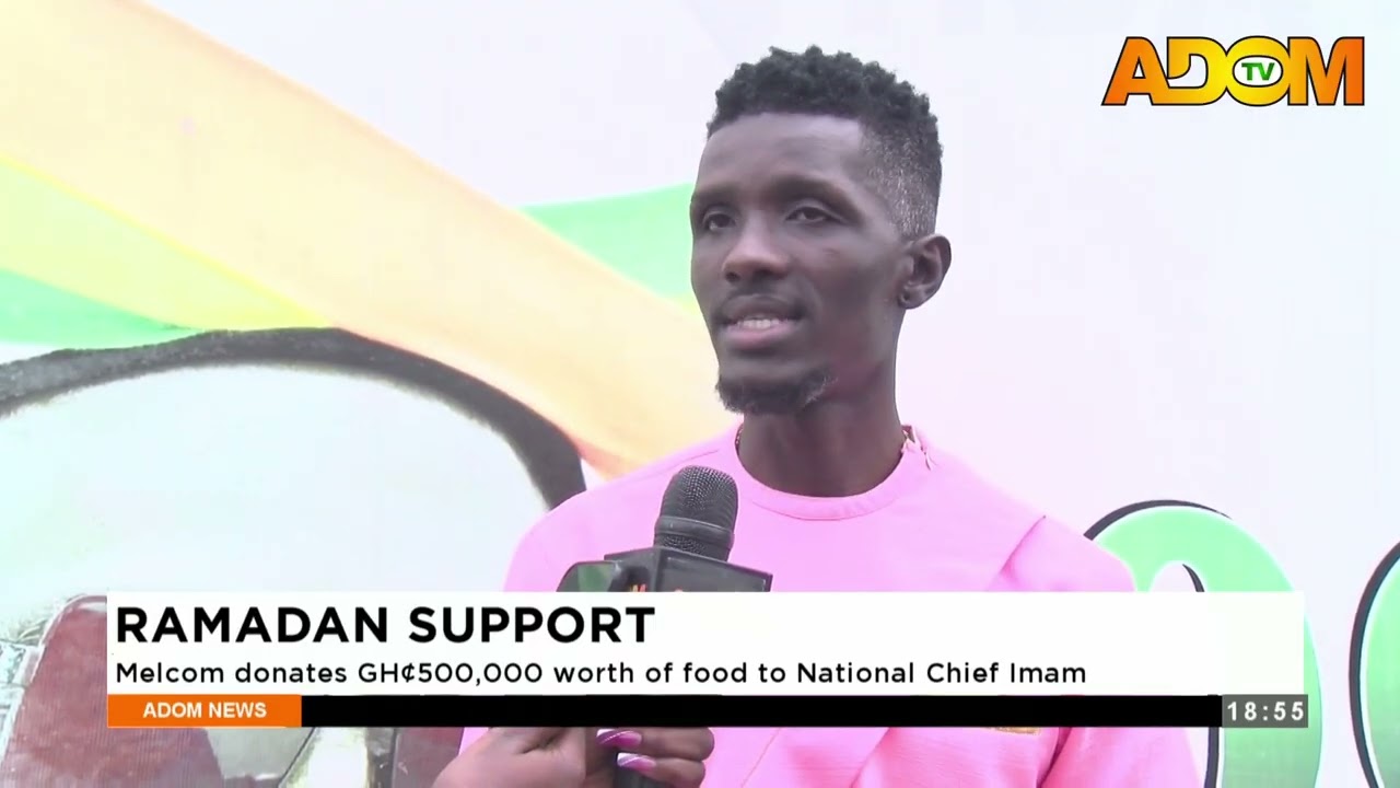 Ramadan Support: Melcom donates Ghc500,000 worth of food to the National Chief Imam - News