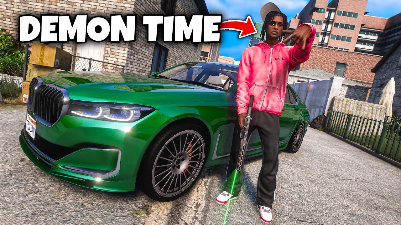 I went on DEMON TIME for 24 Hours in GTA 5 RP..