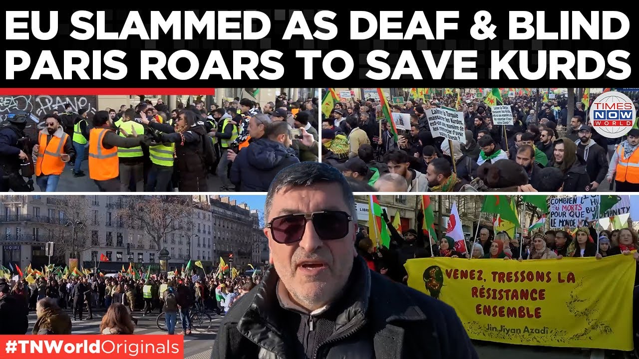 PARIS ERUPTS: Protesters Roar Against France's 'Betrayal' of Syria's Kurds  | World News