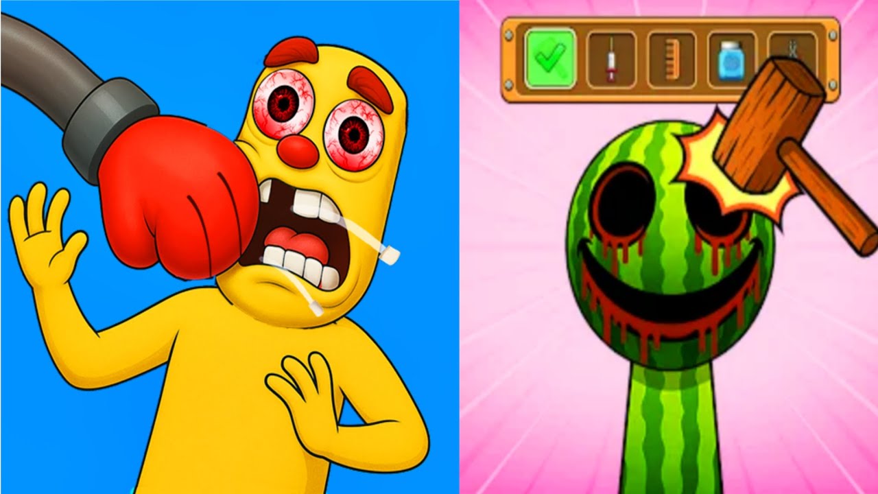 Annoying Crazy Uncle punchout Vs Sprunki Transformer New Update All Levels Gameplay Android Ios 