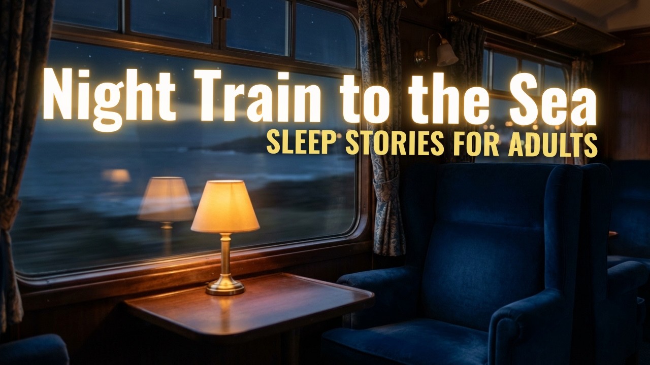 Night Train to the Sea | Relaxing Sleep Story for Deep Sleep