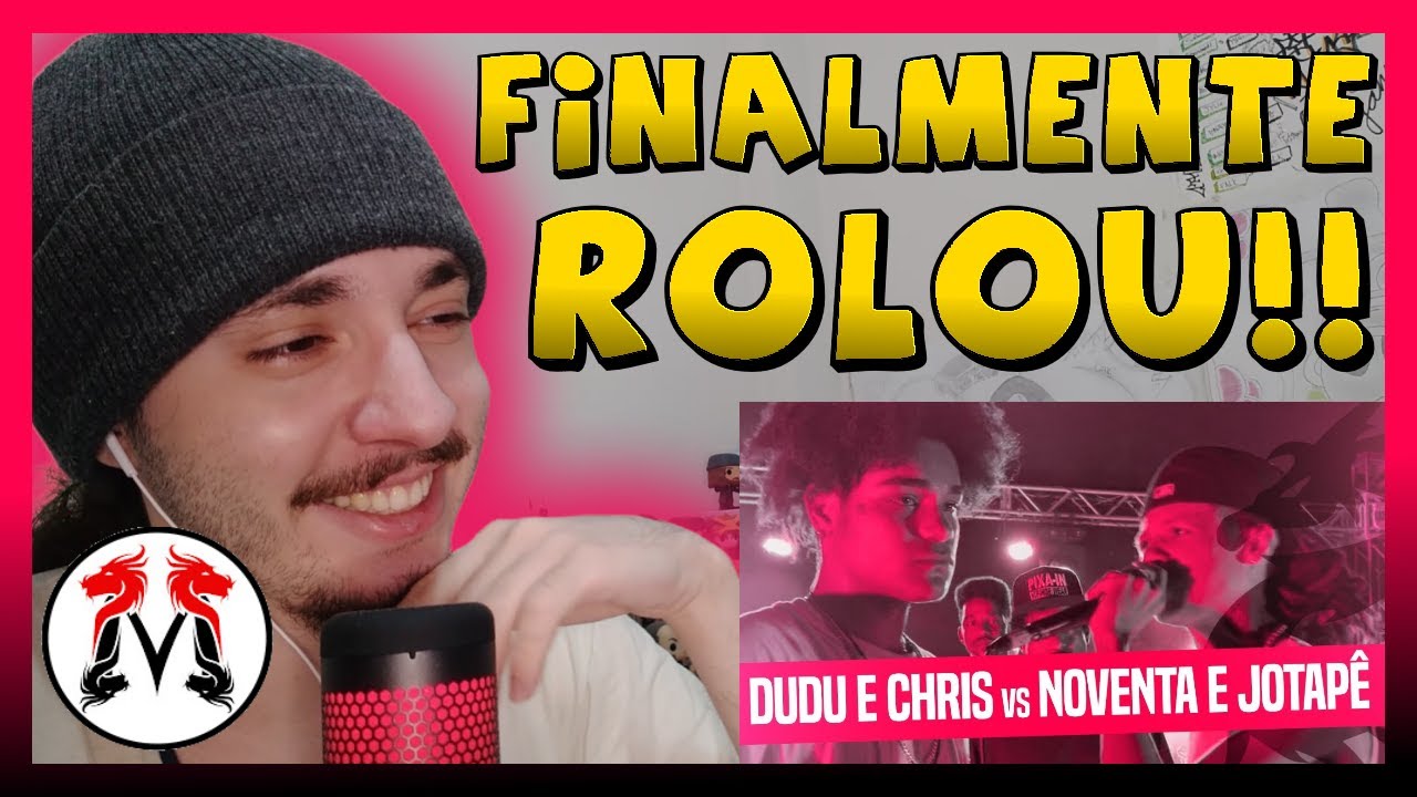 (A MAIS ESPERADA DE 2021🔥) DUDU e CHRIS (MG) x NOVENTA e JOTAPE (SP) | MAR DE MONSTROS | REACT BAUEB