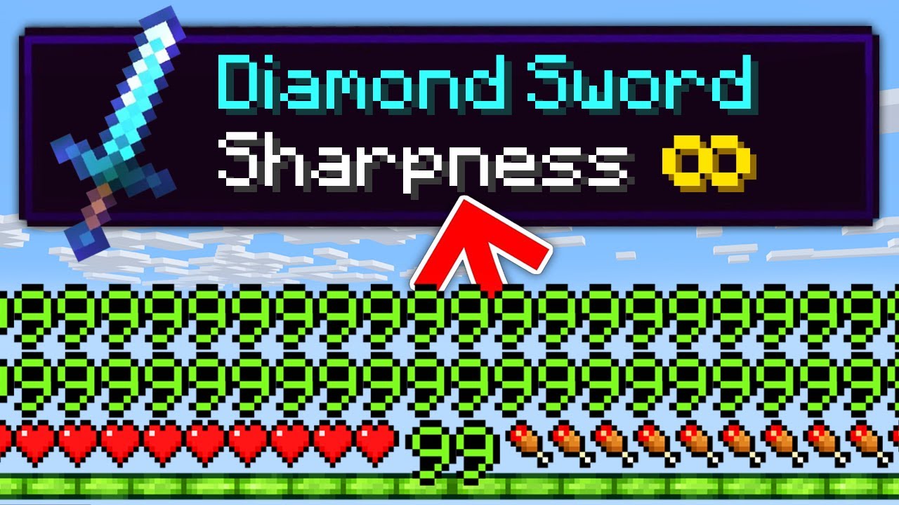 Minecraft, But Enchants Are Infinite...