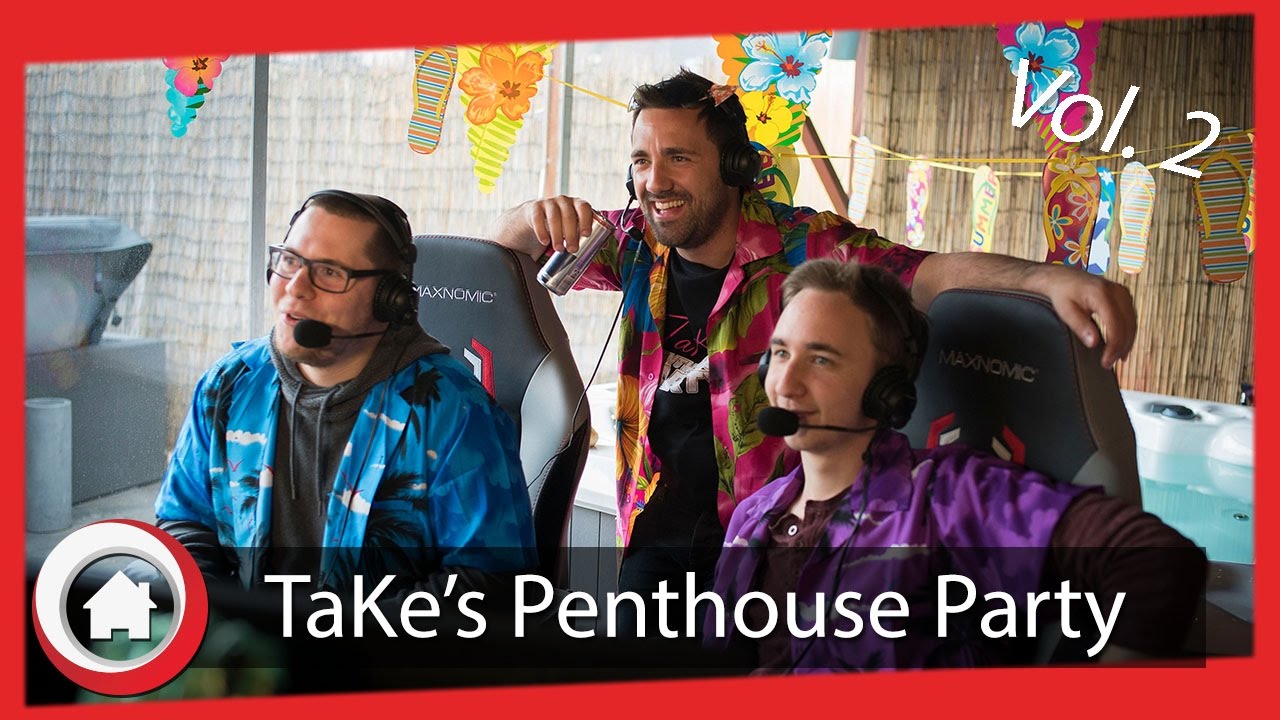 Karibische Starcraft-Atmosphäre mit TaKe und NarutO | TaKe's Penthouse Party 2 Highlights | TaKeTV