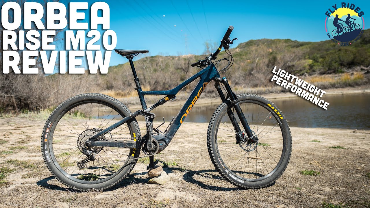 SUPER Light Electric Mountain Bikes: Testing the Orbea Rise M20