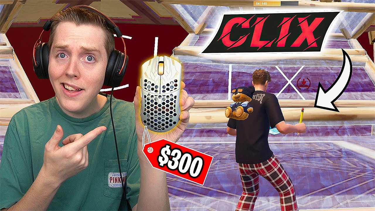 So I Bought The *NEW* $300 Clix Mouse... (Fortnite)