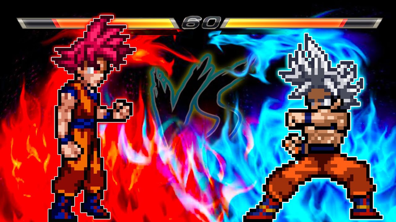 GOKU MUI UNK VS GOKU DBS V3.5 OP